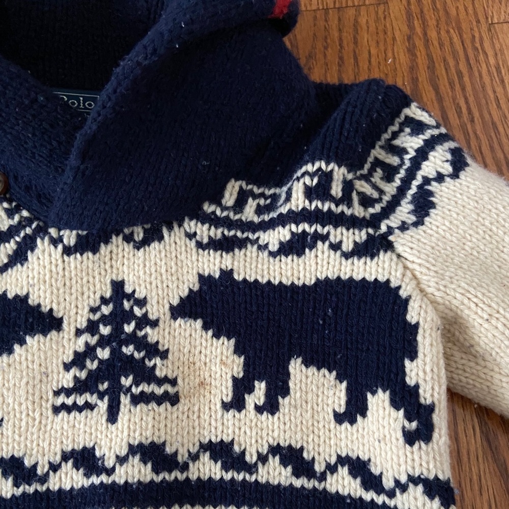 4/4T Ralph Lauren Kids Sweater - Picture 4 of 5